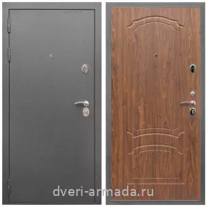 Входные двери 2050 мм, Дверь входная Армада Оптима Антик серебро / МДФ 6 мм ФЛ-140 Мореная береза