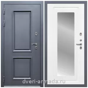Толстые входные двери, Дверь входная уличная в дом Армада Корса / МДФ 16 мм ФЛЗ-120 Ясень белый