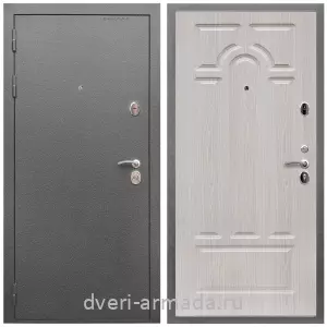 Входные двери Верона, Дверь входная Армада Оптима Антик серебро / МДФ 6 мм ФЛ-58 Дуб белёный