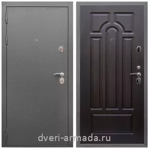 Входные металлические двери в Московской области, Дверь входная Армада Оптима Антик серебро / МДФ 6 мм ФЛ-58 Венге