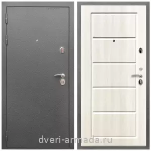Дверь входная Армада Оптима Антик серебро / МДФ 6 мм ФЛ-39 Венге светлый