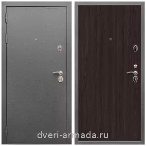 МДФ с фрезеровкой, Дверь входная Армада Оптима Антик серебро / МДФ 6 мм ПЭ Венге
