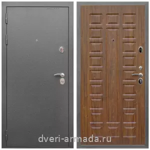 МДФ гладкая, Дверь входная Армада Оптима Антик серебро / МДФ 16 мм ФЛ-183 Морёная береза