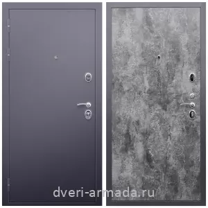 Входные двери толщиной 70 мм, Дверь входная металлическая взломостойкая Армада Люкс Антик серебро / МДФ 6 мм ПЭ Цемент темный