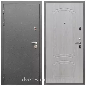 Входные двери Верона, Дверь входная Армада Оптима Антик серебро / МДФ 6 мм ФЛ-140 Дуб белёный
