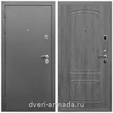 Дверь входная Армада Оптима Антик серебро / МДФ 6 мм ФЛ-138 Дуб Филадельфия графит