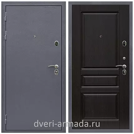 Дверь входная Армада Престиж Антик серебро / МДФ 16 мм ФЛ-243 Венге