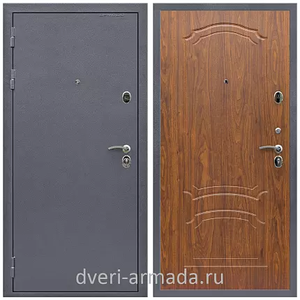 Дверь входная Армада Престиж Антик серебро / МДФ 16 мм ФЛ-140 Мореная береза
