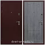 Дверь входная Армада Престиж 2 Антик медь / МДФ 6 мм ФЛ-138 Дуб Филадельфия графит